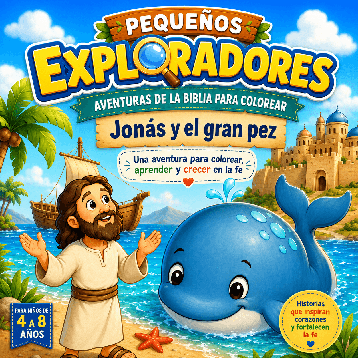 Jonás y el gran pez, imagen oficial de la colección